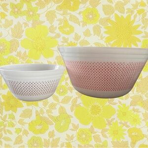 Vintage Federal Glass XO Bowls